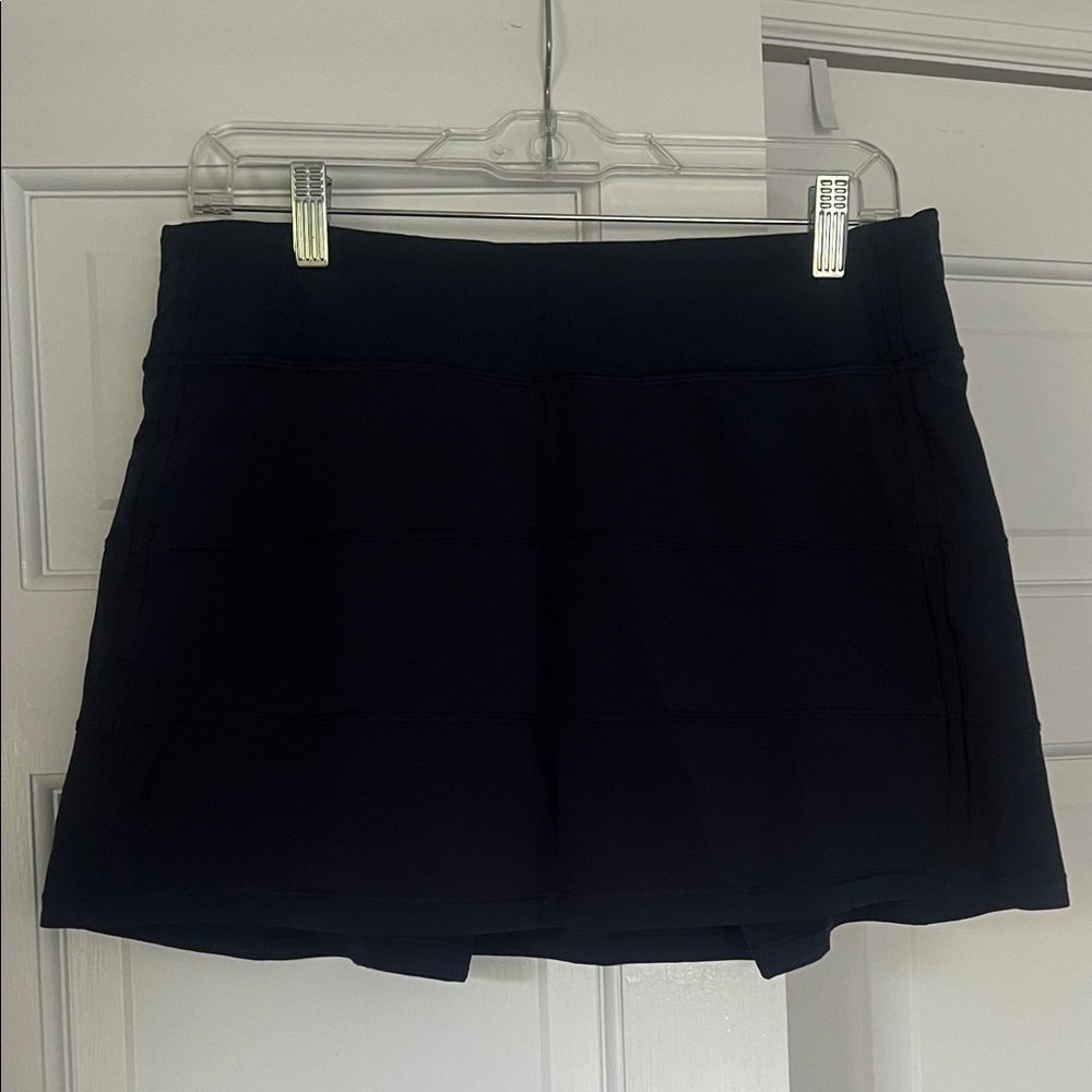Lululemon Navy Pace Rival Skirt